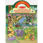 Gjenbrukbare Puffy-klistremerker Safari Melissa & Doug