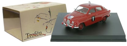 Trofeu 1506 Saab 96 #1 Winner RAC Rally 1961 - Erik Carlsson 1/43 Scale