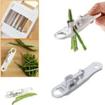 Plastic Vegetable Cutter Runner Beans Peeler Bean Slicer Cutter Shredder Tools