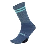 Defeet Cyclismo Wool Blend 6" Socks - Sapphire / Neptune XLarge Sapphire/Neptune