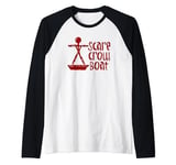 Parks & Recreation Scarecrow Boat Raglan Baseball Tee