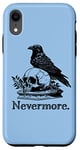 Coque pour iPhone XR Black Quoth The Raven Nevermore