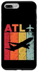 Coque pour iPhone 7 Plus/8 Plus ATL Aéroport Hartsfield Jackson d'Atlanta