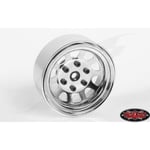 [FR] Rc4Wd Stamped Steel 1.7 Beadlock Wagon Wheels (Chrome) - RC4ZW0271