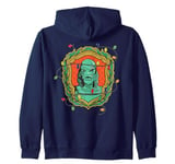 Universal Monsters Creature From The Black Lagoon Christmas Zip Hoodie