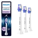 Philips Sonicare S2 Sensitive borsthuvud vit, 3-pack