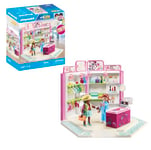 Playmobil 71537 Boutique d'accessoires - Comprend Deux Personnages, Une vitrine, des boîtes, des Bracelets et des Accessoires - MyLife - Dès 5 Ans