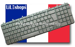 Clavier Fr AZERTY Argent HP Pavilion dv7-1115ef dv7-1116ef dv7-1117ef dv7-1117ef