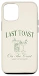 Coque pour iPhone 14 Pro Dernier toast sur la côte Maid Of Honor Beach Bachelorette