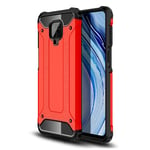 Armour Guard Xiaomi Redmi Note 9 Pro Max skal - Röd