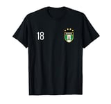 Nigeria Number 18 Sports Jersey Football # eighteen T-Shirt