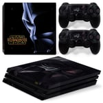 Kit De Autocollants Skin Decal Pour Console De Jeu Ps4 Pro Contr?Leur Ma?Tre Complet Star Wars, T1tn-P4pro-0042