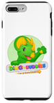 iPhone 7 Plus/8 Plus Cute Dinosaur Trey the Triceratops Dino-Buddies Dino-Stars Case