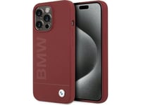 Bmw Bmw Bmhmp15xslblre Iphone 15 Pro Max 6.7" Czerwony/Red Hardcase Silicone Big Logo Magsafe