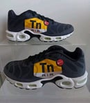 NIKE AIR MAX PLUS NS GPX SIZE UK 4.5 EUR 37.5 (AJ0877 001) BLACK