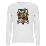 Guardians of the Galaxy She's A Good Dog Men's Long Sleeve T-Shirt - White - L