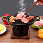 Smokeless Mini BBQ Grill Portable Tabletop Barbecue For Camping UK AUS