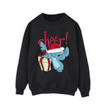 Disney Herr Lilo And Stitch Cheer Sweatshirt XXL Svart Black XXL