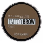 Maybelline Tattoo Brow Pomade Pot Medium Brown 3