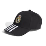 Real Madrid Baseball Caps - Sort/hvit - adidas, størrelse One Size Large