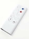 Genuine Dyson remote control for AM09 Hot Cool Fan, White 966538-01