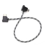 Right Angle Type C To Micro USB Data Cable For Air 2/Mini MA