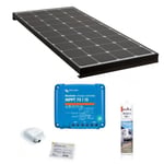 Pack ANTARION BLACK BOOSTER Panneau Solaire 120W + Régulateur solaire VICTRON 220W 15A