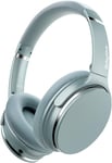 Nc25 Casque Bluetooth Sans Fil Reducteur De Bruit Active, 50H Autonomie Et Charge Rapide, Ecouteurs Connexion À 2 Appareils, Très Léger Avec Micro, Mode Transparence Et Jeu, Mémoire De Forme