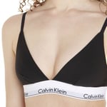 Calvin Klein BH Modern Cotton Triangle Unlined Svart Large Dam