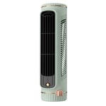 1X(Bladeless Tower Fan Desktop Air Cooler, Portable Silent Office Fan,3078