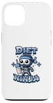 Coque pour iPhone 13 Cute Diet Ninja Shake Protéiné Squelette Ninja