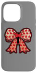 Coque pour iPhone 14 Pro Max Valentines Day Coquette Bow Cute Heart Ribbon Love Retro