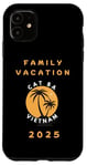 Coque pour iPhone 11 Family Vacation 2025 - Cat Ba Vietnam