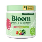 Bloom Nutrition Superfood Greens Powder Strawberry Kiwi 30 Servings