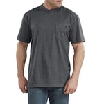 Dickies Men's Heavyweight Crew Neck Short Sleeve Tee Big-tall T Shirt, Charcoal, L Tall UK