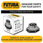 Hawkins Futura Safety Valve For 2 to 9 L F10-12 Pressure Cooker Genuine Part