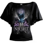 Spiral Direct Womens/Ladies I Am The Night Batman Batwing Sleeve Top - S