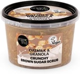 Organic Shop Oatmilk & Granola Crunchy Brown Sugar Scrub, 250 ml