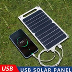 Waterproof USB Solar Panel 10W Mobile Phone Charger Outdoor Charger