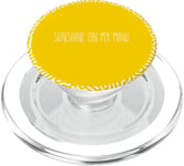 Rae inspiré Dunn Hey Sunshine on my mind Summer Vacation PopSockets PopGrip pour MagSafe