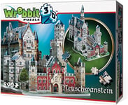 Wrebbit3D | Neuschwanstein Castle (890pc) | 3D Puzzle | Ages 14+