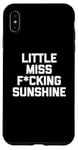 iPhone XS Max Little Miss Fucking Sunshine T-Shirt funny saying sarcastic Case