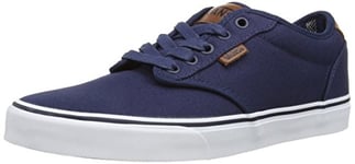 Vans Atwood Deluxe, Men's Low-Top Trainers, Blue - Blau ((10 oz Canvas)N F6A), 8 UK