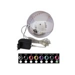 Europalms LED Snøball 15cm, rosa