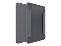 OtterBox Symmetry Series - Étui à rabat pour tablette - polycarbonate, caoutchouc synthétique - orage (clair/gris foncé) - pour Apple 11-inch iPad Pro