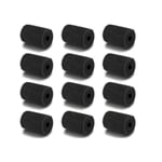 12 Packs Brosse en Mousse de Queue Robot pour 180, 280, 360, 380, 480, 3900 - Polaris - Noir