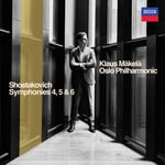 Klaus Mäkelä, Oslo Philharmonic Orchestra  Shostakovich: Symphonies 4, 5 &amp; 6  CD