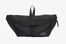 Adidas Originals Waist Bum Hip Travel Bag Unisex, New Black Black. logo Limited