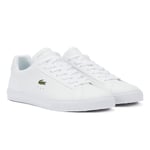 Lacoste Lerond Pro BL 23 1 CFA Womens Trainers - White Leather - Size UK 5