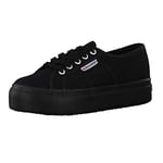 Superga Femme 2790acotw Linea Up And Down Scarpe Women, Full Black, 39 EU